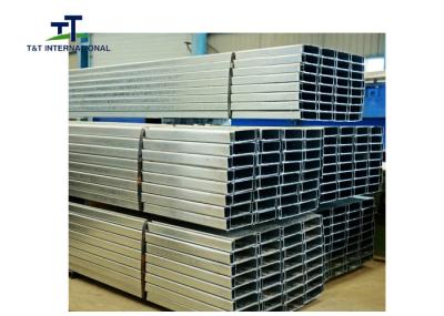 Construction Materials C Channel Galvanized Steel , Steel Channel Beam Anti Rust