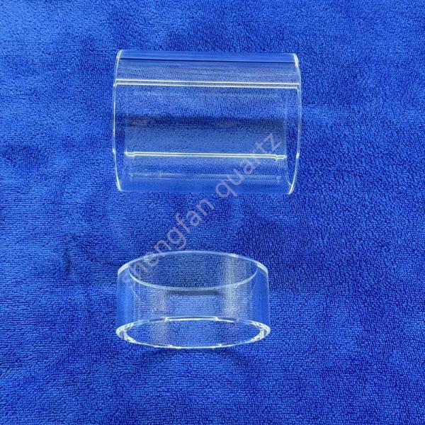 Customized Infrared Fused Silica Tube Heat Resistant High Purity