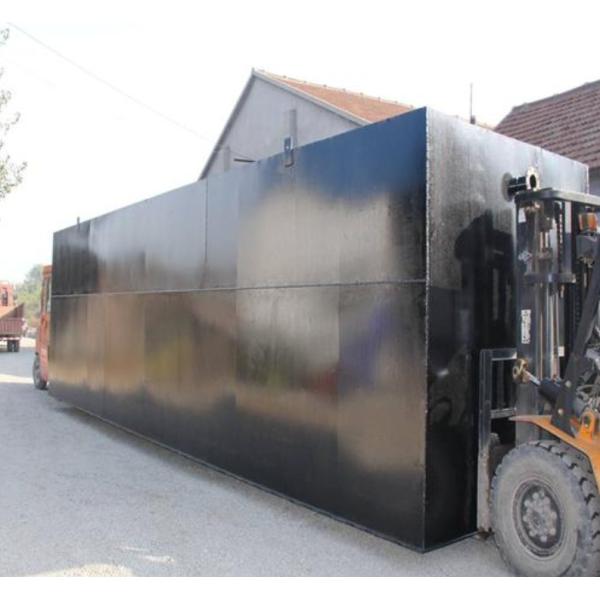 Portable Mbbr Wastewater Treatment Plant Hotel Wastewater Treatment System