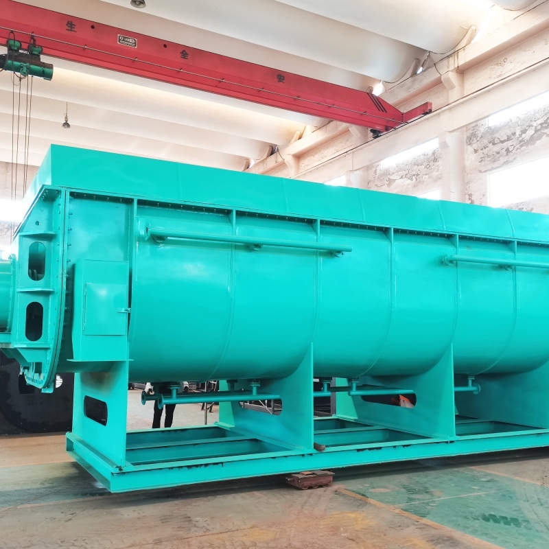Fish Powder Hollow Paddle Dryer Customized SUS304 Hollow Blade Dryer