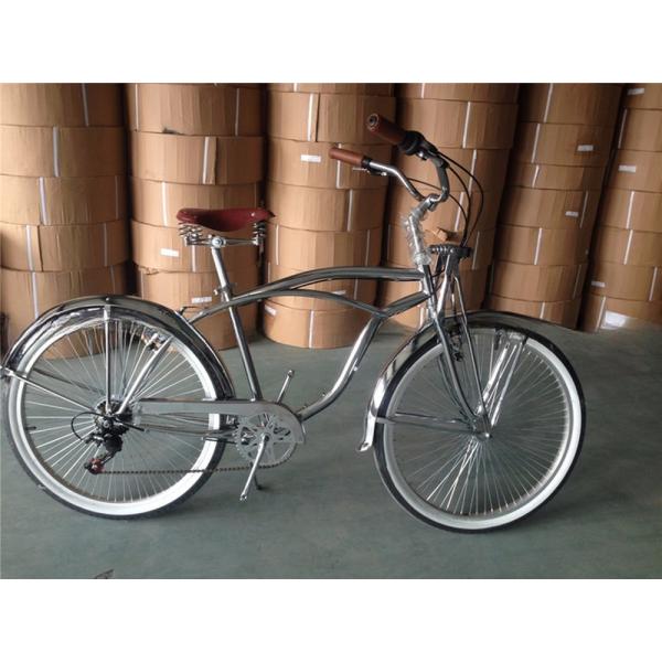 16kg Rear Pedal Brake Adult Men Beach Cruiser Bike with Customized Logo and Big Logo
