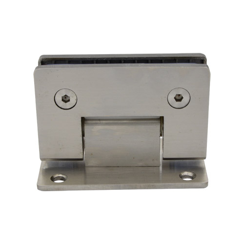Stainless steel Bathroom hinge RS802, Square 90 degree, wall to glass connector hinge, satin, mirror, golden, black