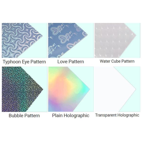 Holographic Vinyl A4 Inkjet Sticker Paper self adhesive a4 labels for Laser Printer