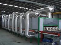 Forno de rolos metálicos de baixo consumo de combustível Mecanização Automatização Forno de fogo rápido cerâmico
