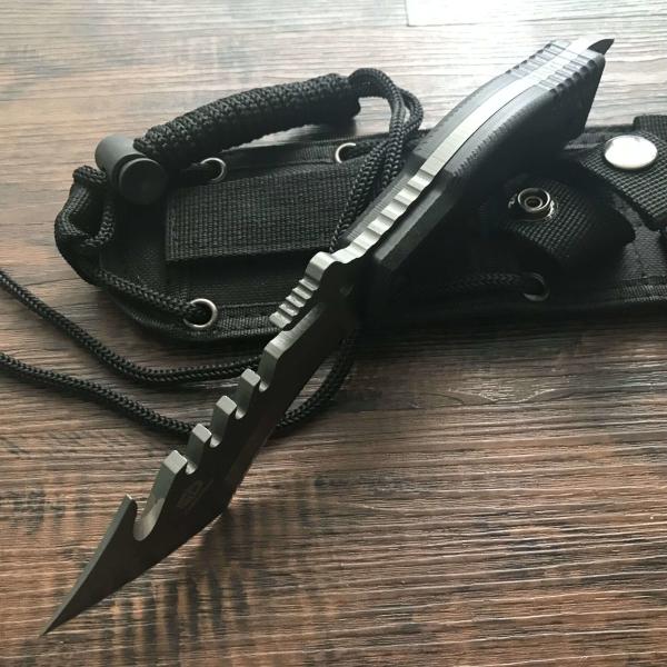 S700 Outdoor Stainless Steel Hunting Knife 9 Inch 5mm Thick Antiwear