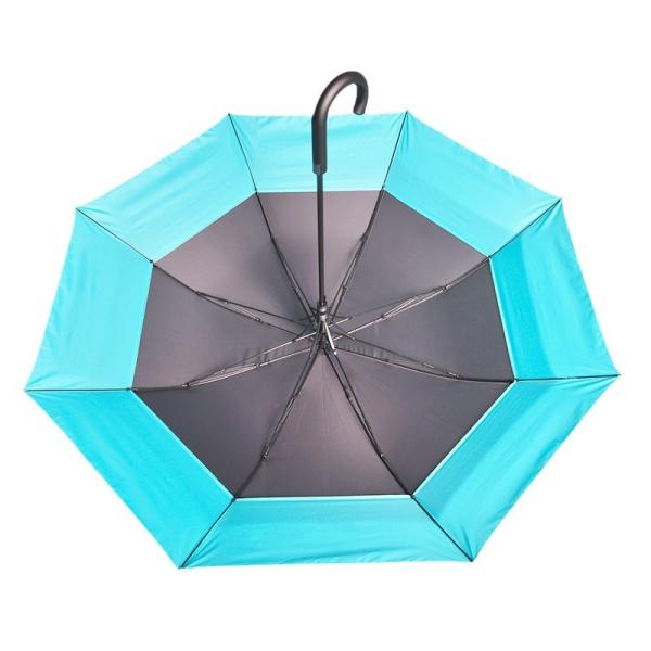 Sun Protection and Wind Resistance Double Layer Golf Umbrella for Business Extension