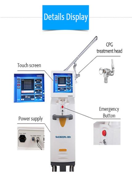 best pulse mode engraving skin resurfacing rf co2 fractional laser machine for skin tags
