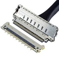 20679-030T-01 Micro câble coaxial 0,4 mm de trame Connecteur micro coaxial de type d'accouplement horizontal