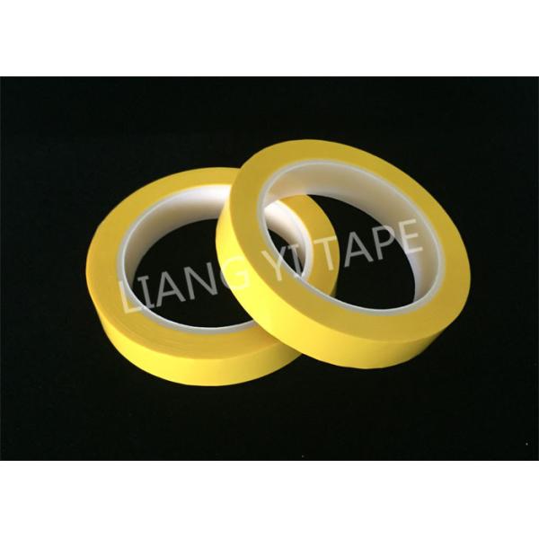 SGS 66m Length Yellow Polyester Film backing Adhesive Insulation Tapes