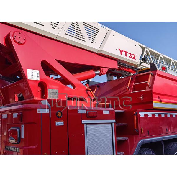 Camión de bomberos para el rescate de edificios de gran altura