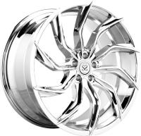 17 pouces de PCD 5*114.3 ont forgé la roue concave d'alliage de monoblock pour des jantes de chrome de Lexus