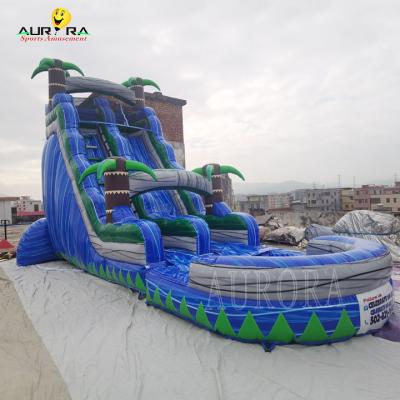 OEM Event Blue Double Lane Slide Inflável Para Todas as Ocasiões