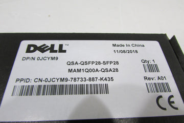 Dell QSA-QSFP28-SFP28 JCYM9 100Gb QSFP28 к модулю конвертера переходника 25G SFP28