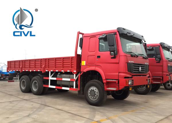 China Brand Heavy Cargo Trucks Euro 2 Sinotruk Howo 25 Load Capacity 336hp 6x4 Lorry Truck