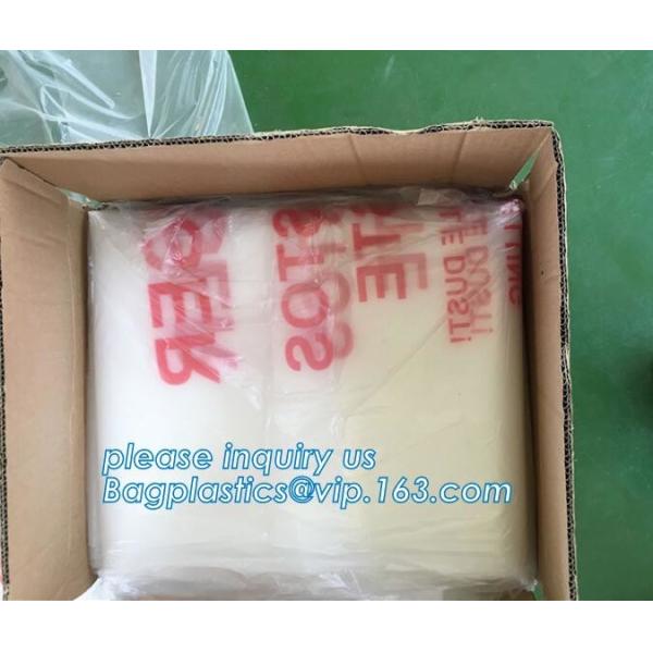 PE asbestos waste bags, Disposal Plastic Bag for Construction Waste, rubbish bag for asbestos fibers, bagplastics, bagea
