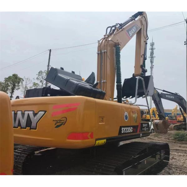 Excavadora usada con motor ISUZU SANY SY235C Excavadora KYB bomba hidráulica Excavadora de segunda mano