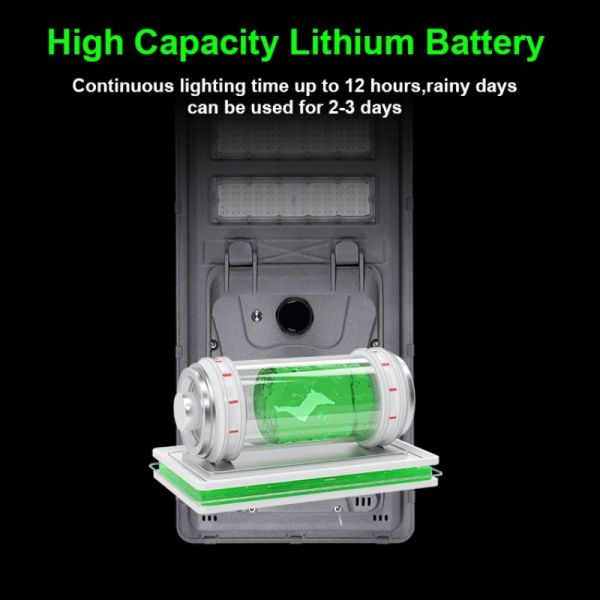LED Solar Street Light With IP68 Waterproof Shockproof for Mountainous Area Roads