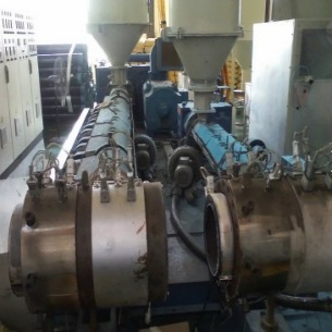 O-Type Round Extrusion Machine For Steel Pipes With 3lpe / Fbe Coating Line