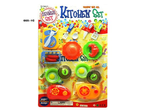 Cake Burger Food Cooking Kitchen Toys , Children's Role Play Kitchen Accessories