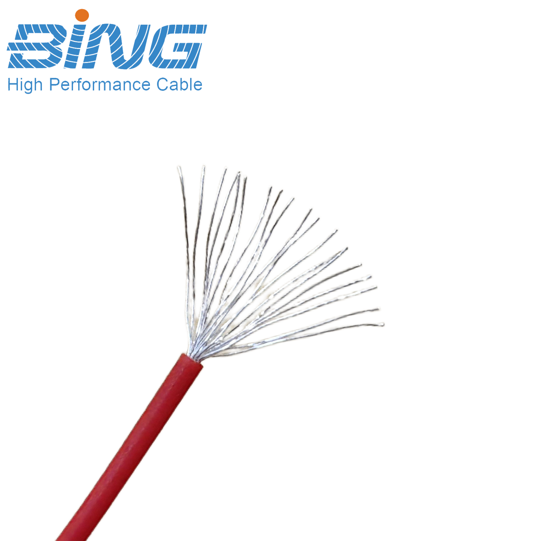 600V AF250-2 Hookup Wire Silver Plated Copper PTFE Insulated wire for Industrial Building