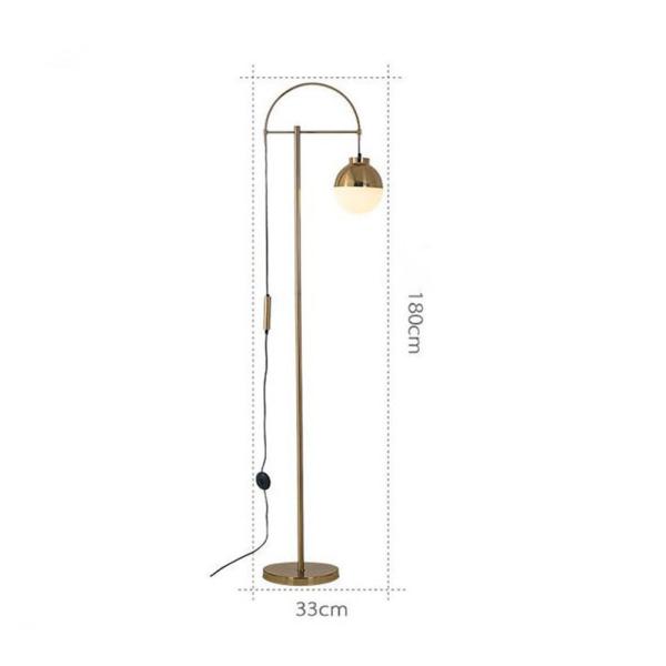 Adjustable Gold Home Decor Floor Stand Lights For Living Room Marie Adjustable Floor Lamp（WH-MFL-168)