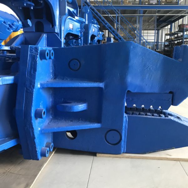 12 Meter Sheet Pile Driving Machine Hard Soil Condition With 372KN Force