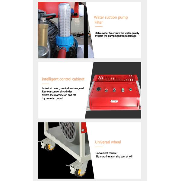 Industrial High Pressure Washing Machine 500 Bar Electric Cabinet Remote Control