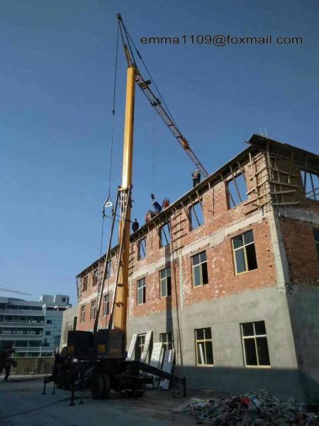 3t Load 24m Boom 20m Max.Working Height Self Climbing Tower Crane for Residential Housing
