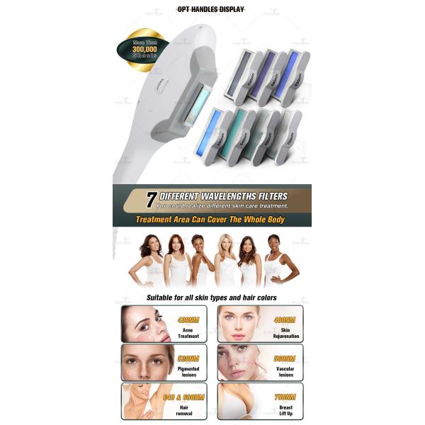 1 10Hz Pulse Repetition Rate Laser Hair Removal with 2200Watts Power