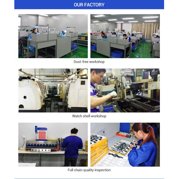 Дозор кварца людей нержавеющей стали один одобренный СГС КЭ РОХС гарантии года