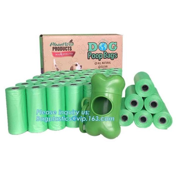 Branded dog poop bags / pet waste bag / bags on roll, dog waste bags and dispenser pet waste bag dog shit bag, bagease