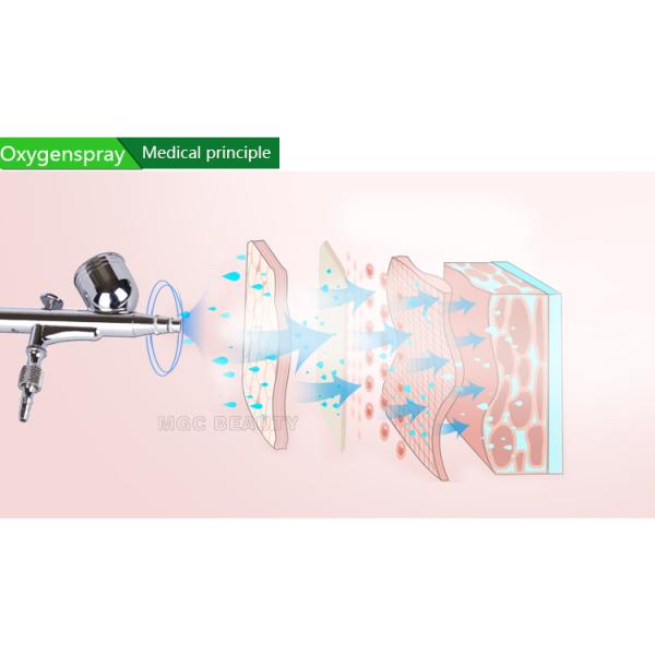 La máquina 3 en 1 Oxy Peel elimina las arrugas Blackhead revitaliza el dispositivo facial de la piel