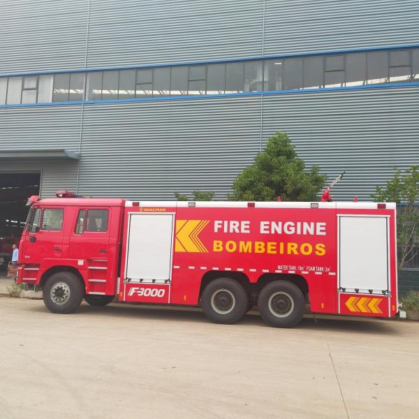 Shacman F3000 12000liter 12ton Fire Fighter Vehicle Water Foam Fire Rescue Truck