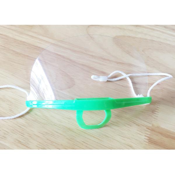 Waterproof Oil Proof Plastic Kitchen Mouth Shield Clear Cover For Chef