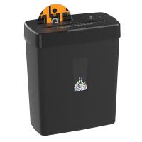 Mini noir 13L CD carte de crédit Papeter Shredder Machine 8 feuilles pour le bureau à domicile cd222P-8
