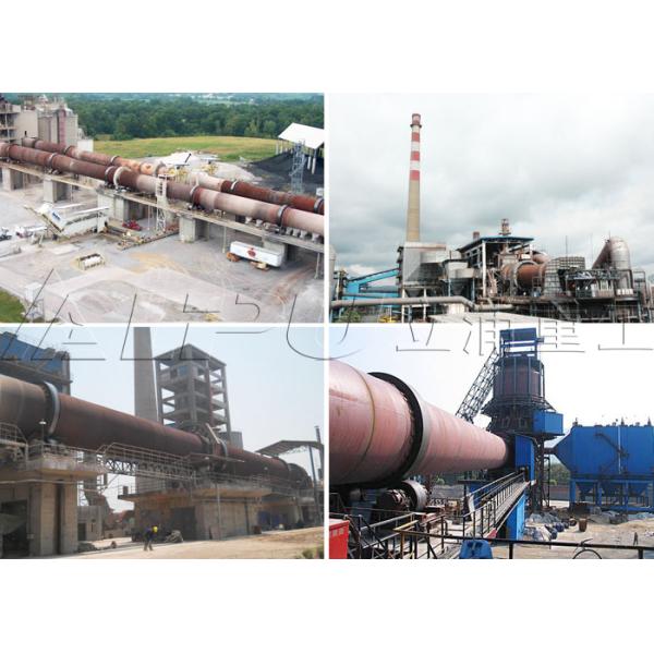 Active Lime Rotary Kiln Cement Plant for Lime Production Line , 30kw Kiln Equipment