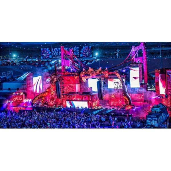 P2.5 3840Hz GOB LED Stage Display SMD2121 RGB 3 in 1 Full Color