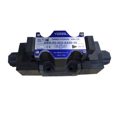 60hz  Black Directional Control Valve Yuken DSG-03-3C2-A220-50-50HZ