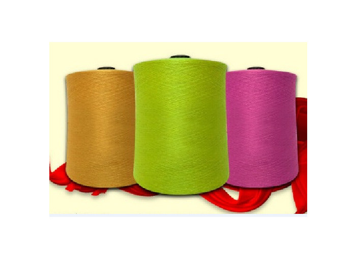 Dope Dyed 60s / 2 Cotton Knitting Yarn , Recyled Cotton Weaving Yarn Eco - Friendly