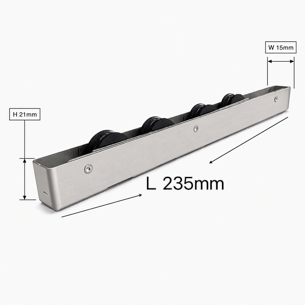 Multi-specification 4 Wheel Sliding Door Roller Rust-proof Window Roller Pulley Wheel
