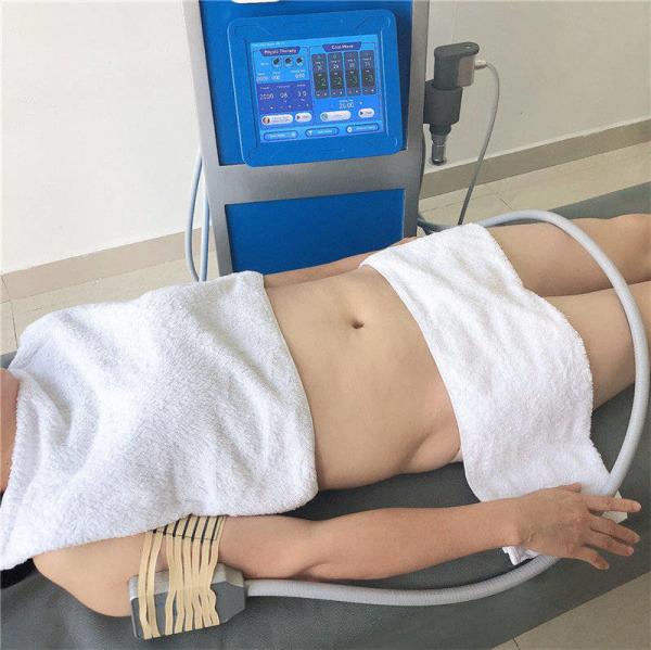 4 cool pads Cryolipolysis Portable Fat Freezing Air Pressure therapy Machine , Noninvasive Body Slimming Machine