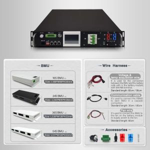 5000 записей событий Master Slave Все в одном напряжении BMS 120V-500V AC/DC Двойной источник питания Черный