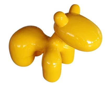 Puppy Horse Chair Fiberglass Scoop Chair Kindergarten Horse pony Chair