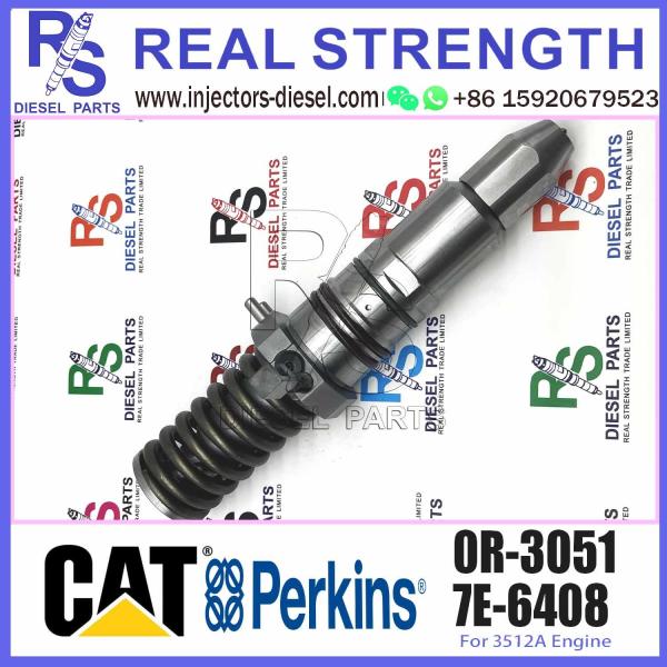 High Quality Diesel Fuel Common Rail Injector 4P-9075 0R-3051 for Caterpillar 3508 3512 3516 Engines