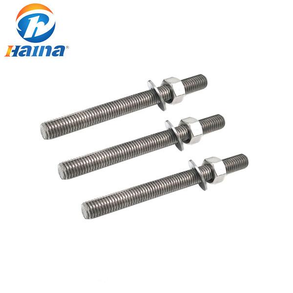ASTM A193 Standard Stainless Steel 304 316 Threaded Rod bolts and nuts