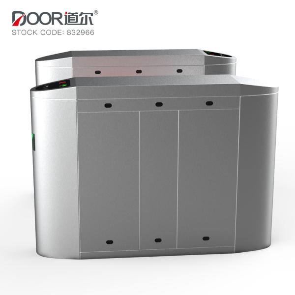 Automatic Ic Card Reader Access Flap Barrier Gate For Gym Club