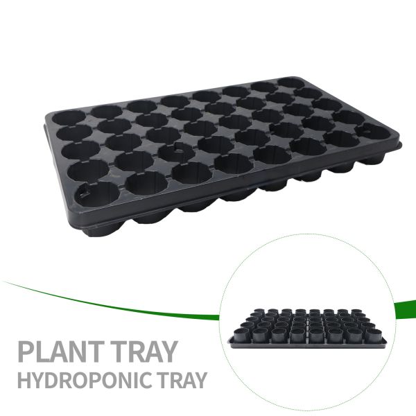 Customized 40 Cell PP Hydroponic Seedling Tray with Thickened Perforated Hydroponic Planting