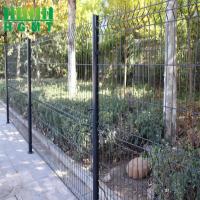 Panel de cercas galvanizadas 3D soldadas con alambre fácilmente ensamblado Tipos de segmentos Cercas metálicas