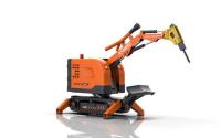 Robot télécommandé RXR-J150D de démolition du feu 100m