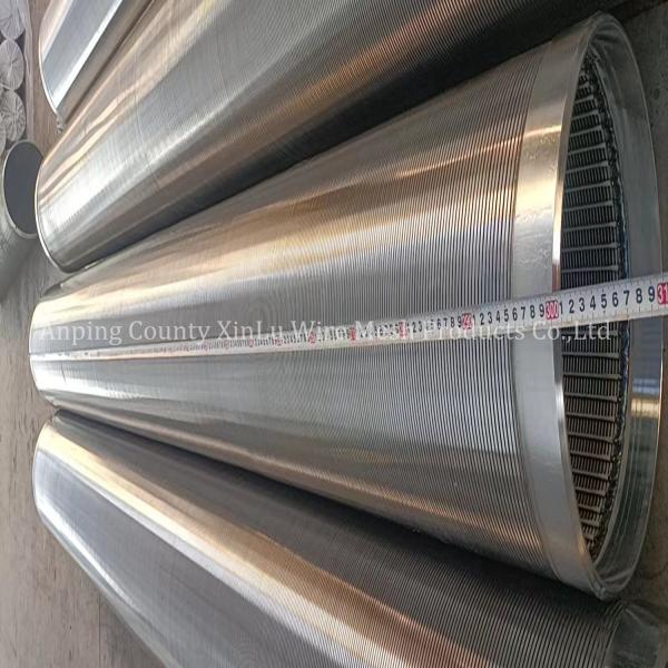 10 Filter Johnson Strainer Pipe With Vee Wire Wrapped Continuous Slot